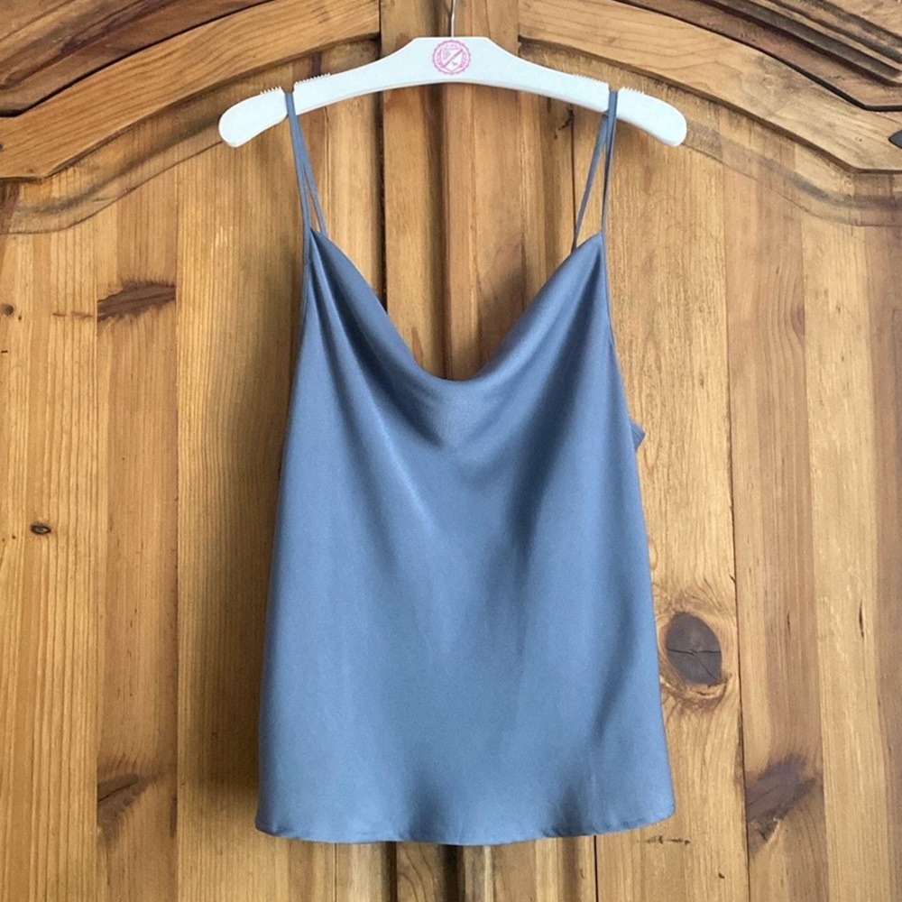 Supesu Eden top in Willow Blue
